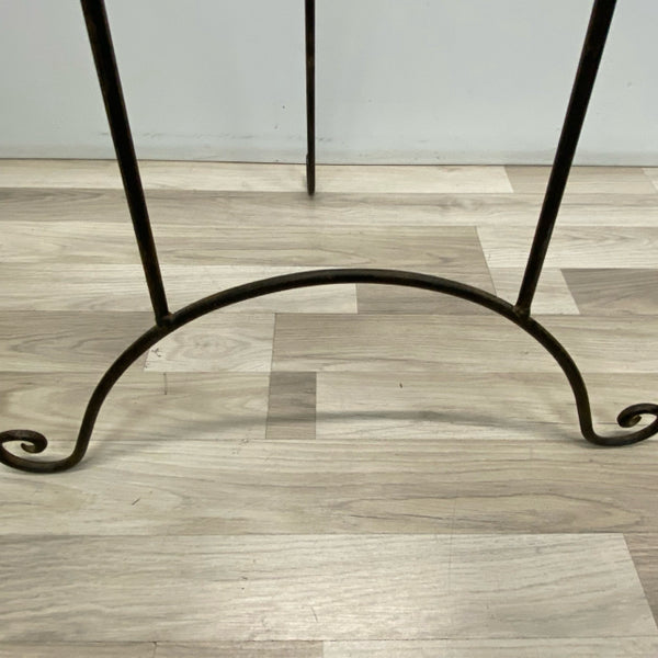 Brown Wrought Iron Easel