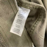 Calvin Klein Size S-4 Women's Green Solid Cargo Pants