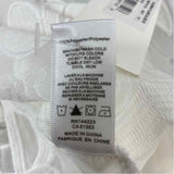 Bishop + Young Size M Women's White Solid Flare Sleeves Blouse
