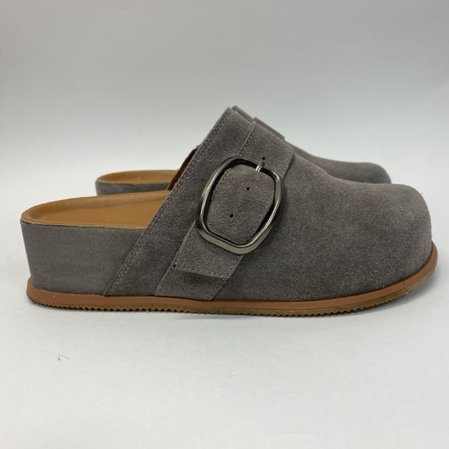 Blondo Size 7 Women's Gray Solid Slide Shoes