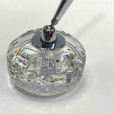 Waterford  Crystal Paperweight Pen Holder