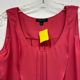 Etcetera Women's Size 4-S Magenta Solid Sleeveless Top