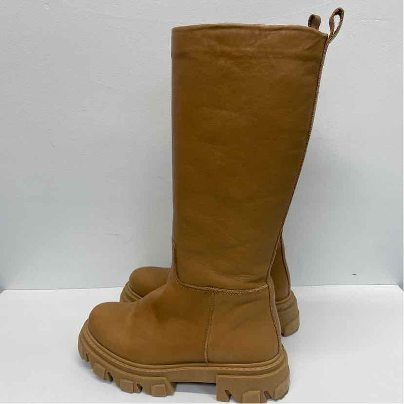 Steve Madden Size 7 Women's Tan Solid Tall Boots