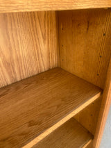 Brown Solid Oak Bookcase