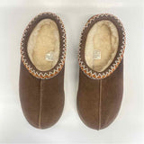 Ugg Size 8 Women's Brown Embroidered Slippers