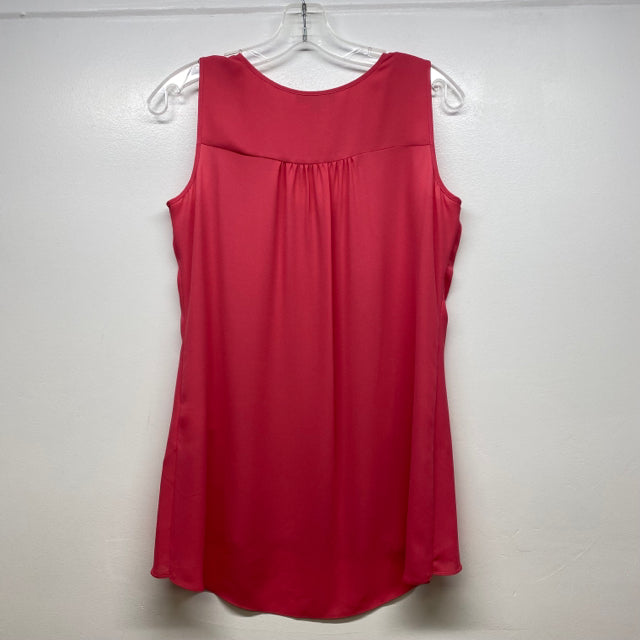 Etcetera Women's Size 4-S Magenta Solid Sleeveless Top