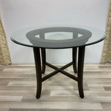 Crate and Barrel Ebony Wood Table