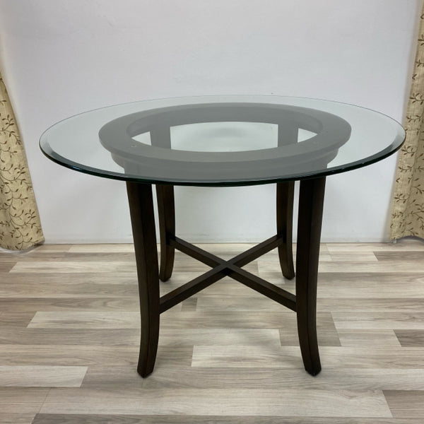 Crate and Barrel Ebony Wood Table