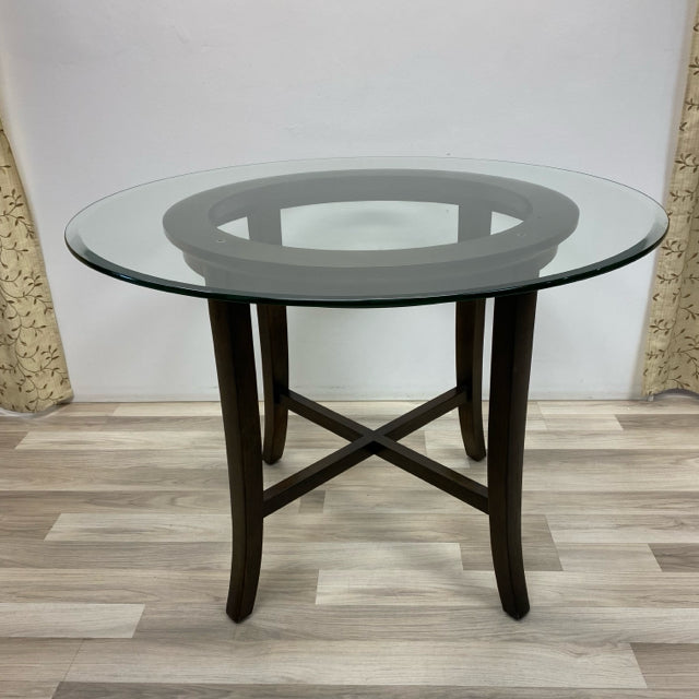 Crate and Barrel Ebony Wood Table