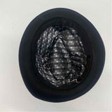 Goorin Bros Black Wool Solid Fedora Hat