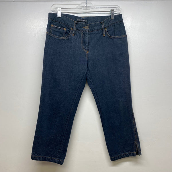 CAPRI denim yellow stitches
