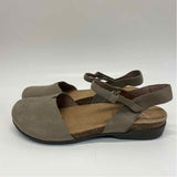 Dansko Size 38-7.5 Women's Tan Solid Slingback Shoes