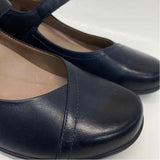 Dansko Size 38-7.5 Women's Navy Solid Mary Jane