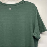 Kuhl Size Xl Women's Green Solid T-Shirt Dress