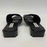 Steve Madden Size 7 Women's Black Solid Slide Sandals