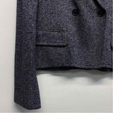 Tommy Hilfiger Women's Size 12-L Navy-White Tweed Blazer Jacket