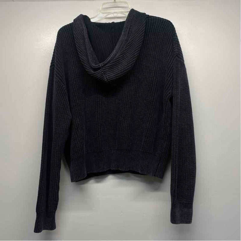 Rails Size L Women's Charcoal Washed Hoodie Sweater