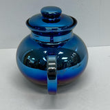 Simax Blue Glass Teapot