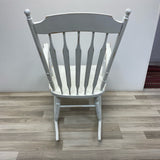 Rocking White Wood Chair