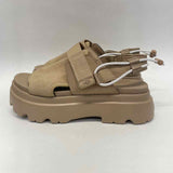 Ugg Size 8 Women's Beige Solid Sandals Shoes