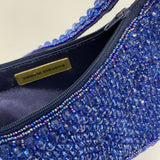 Valerie Stevens Blue Beaded Clutch