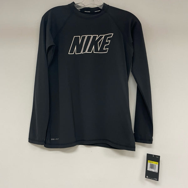 Nike Size S Women's Black Logo Long Sleeve Activewear Top