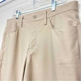 Lululemon Size 31-11 Women's Tan Solid Wide Leg Pants