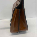 Patricia Nash Brown Leather Solid Crossbody Handbag