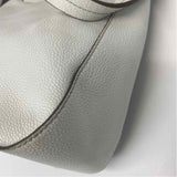 Kate Spade White Pebbled Leather Handbag