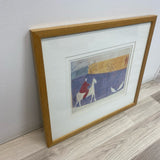 Beige-Multi Wall Decor Annora  Spence White Horse