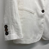 J.Crew Women's Size 00 White Solid Blazer Jacket