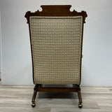 Antique Brown-Beige Wood Rocking Chair