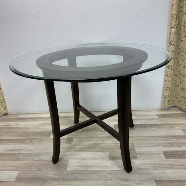 Crate and Barrel Ebony Wood Table