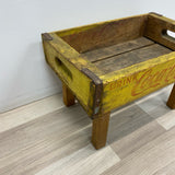 Vintage Coca Cola Wood Crate with Legs and 2 handles