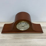 Seth Thomas Mantel Brown Wood Clock