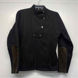 Burton Women's Size M Black Solid Zip Mock Neck Jacket