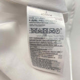 Banana Republic Size 2-XS Women's White-Red Stripe Scarf Dress