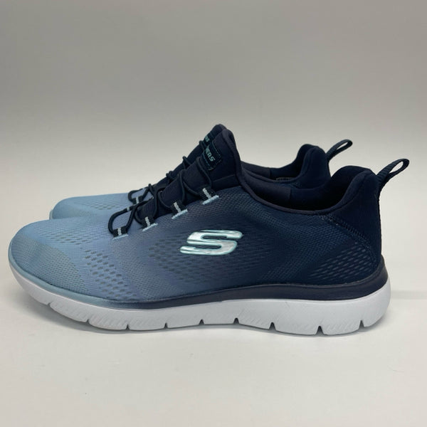 Skechers Size 7 Women's Blue Degrade Sneakers Shoes