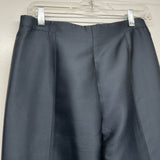 Worth Size 12 Women's Teal Solid Trouser Pants