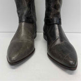 Matisse Size 9.5 Women's Gray Distressed Riding Boots