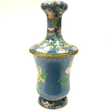 Light Blue-Multi Cloisonne Vase
