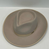 Gigi Pip Monroe Rancher Size 57 Blush Wool Hat