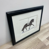 White-Black Wall Decor - Horse - By Jan Kunste