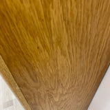 Brown Bookcase Solid Oak With 4 Shelves