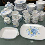 Noritake China Progression Good Times White-Multicolor Dinnerware - 54 Piece Set