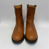 Polo Ralph Lauren Size 39-8.5 Women's Brass Solid Pull On Boots