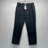 Good American Size 12 (31) Women's Black Solid Jeans