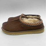 Ugg Size 8 Women's Brown Embroidered Slippers
