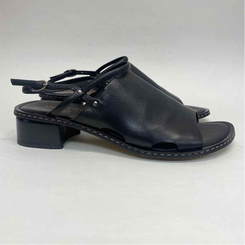 Donald J Pliner Size 8 Women's Black Cut Out Slingback Heels