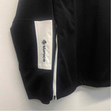Sunice Size M Women's Black-White Color Block Windbreaker Activewear Top